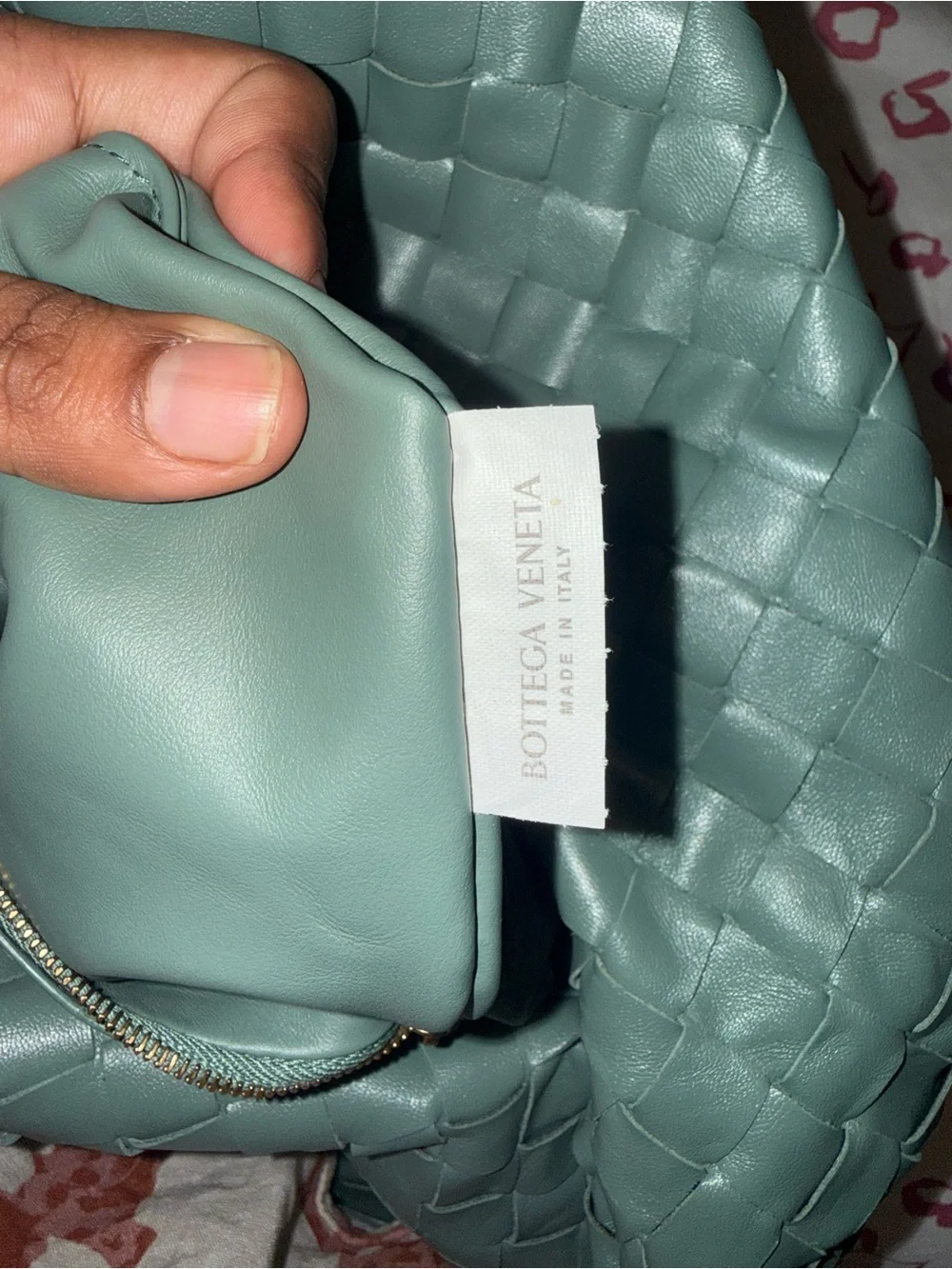 Bottega Veneta sage green